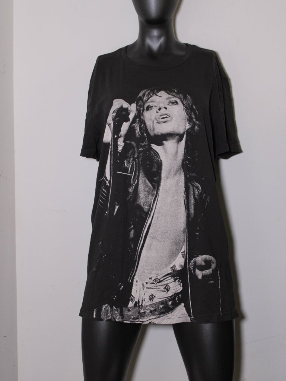 H&M Divided The Rolling Stones Mick Jagger Graphic T-Shirt Dress